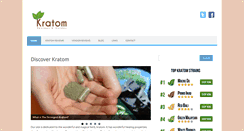 Desktop Screenshot of discoverkratom.org